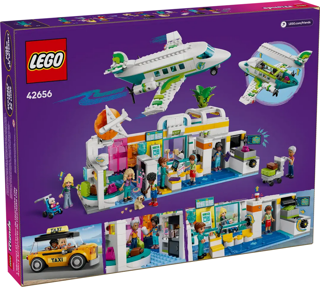 LEGO® Friends Heartlake City Airport and Airplane Building Kit Playset 42656