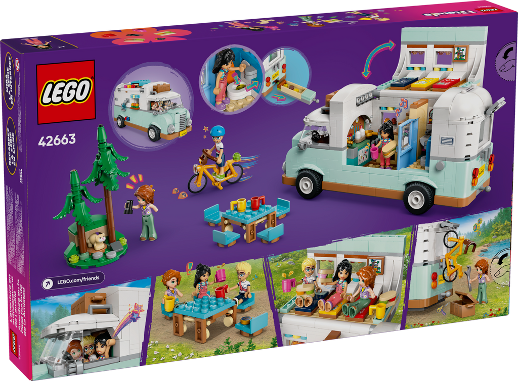 LEGO® Friends Friendship Camper Van Adventure 42663