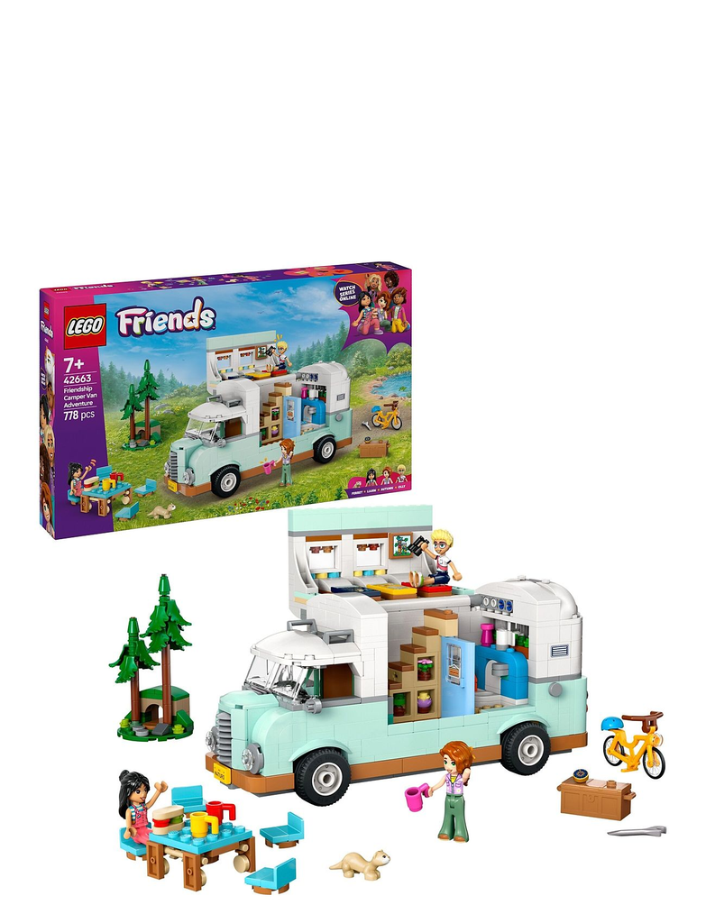 LEGO® Friends Friendship Camper Van Adventure 42663