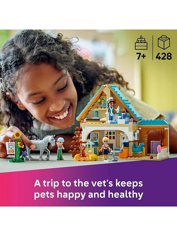 LEGO® Friends Horse and Pet Vet Clinic Pretend-Play Toy 42651