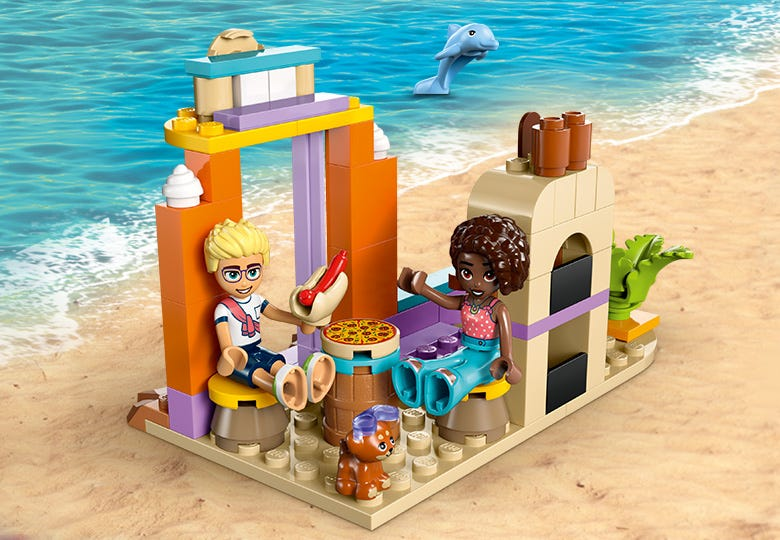 LEGO® Friends Creative Beach and Travel Suitcase 42672