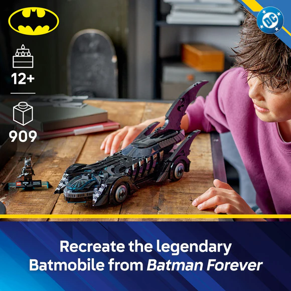 LEGO® DC Batman™: Batman Forever™ Batmobile™ Super Hero™ Toy for Kids 76304