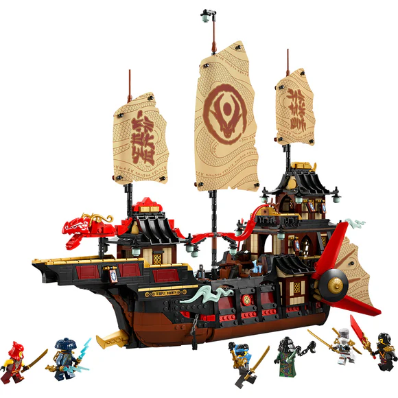 LEGO® NINJAGO® The Temple Bounty Ship Toy Building Kit 71848