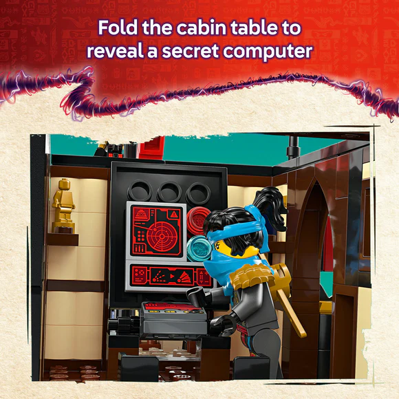 LEGO® NINJAGO® The Temple Bounty Ship Toy Building Kit 71848