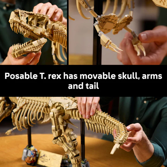 LEGO® Jurassic World Dinosaur Fossils: Tyrannosaurus rex Model Building Set 76968