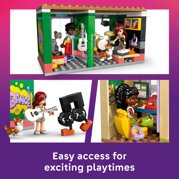 LEGO® Friends Music Store & Apartment Building Set Pretend-Play Toy 42653
