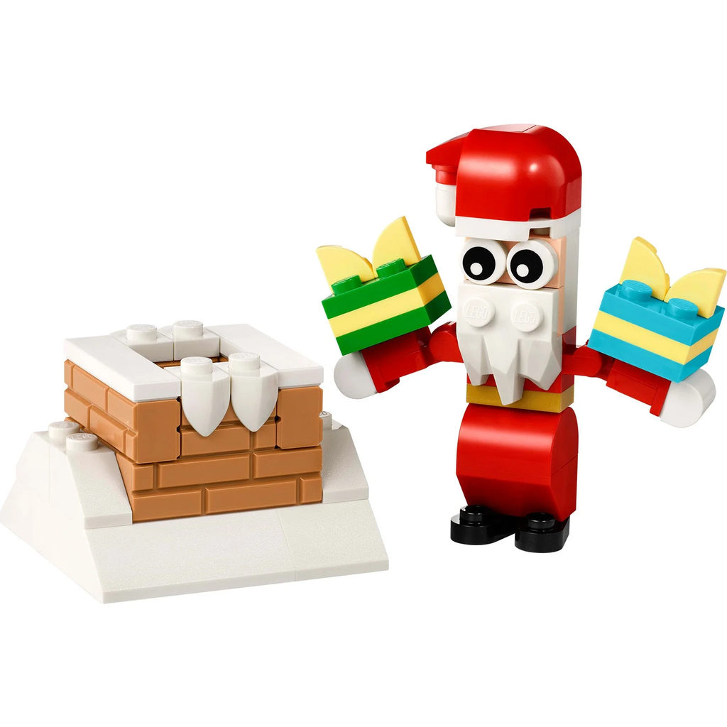 LEGO Iconic Christmas Chimney Fun with Santa 30692