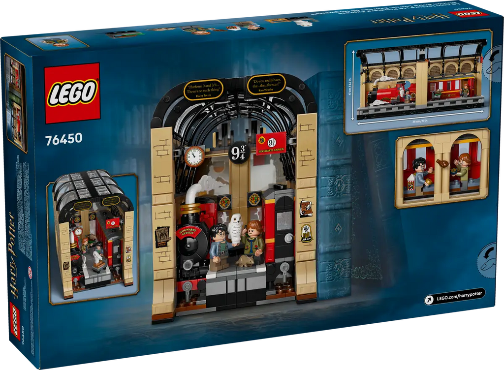 LEGO® Harry Potter™ Book Nook: Hogwarts™ Express, Magical Toy 76450