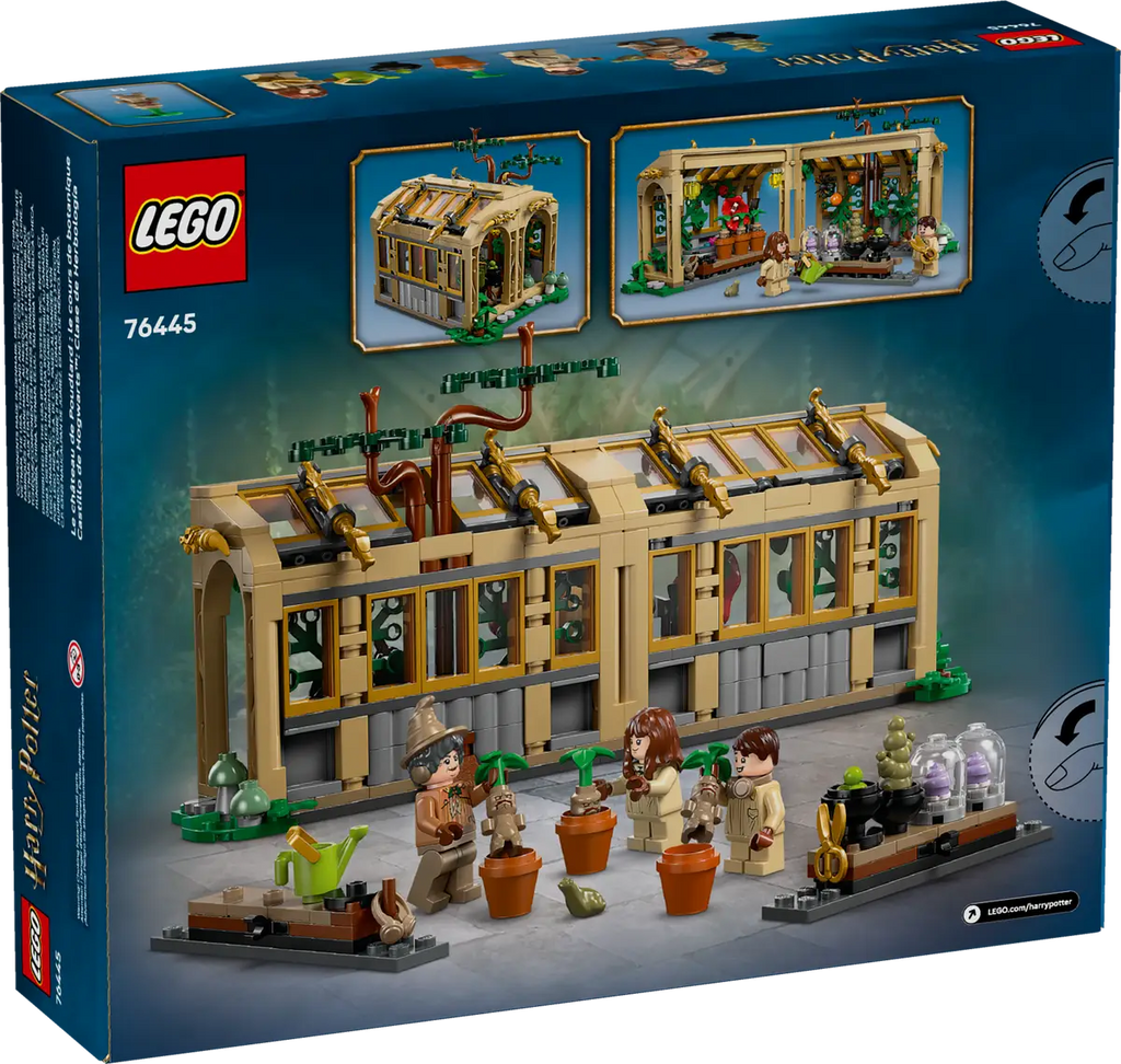 LEGO® Harry Potter™ Hogwarts™ Castle: Herbology Class, Wizard Gift 76445