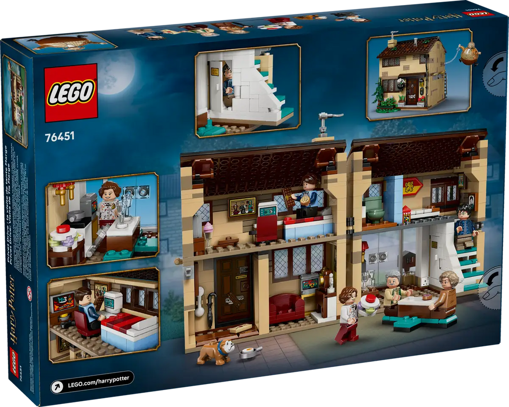 LEGO® Harry Potter™ Privet Drive: Aunt Marge’s Visit, Buildable House 76451