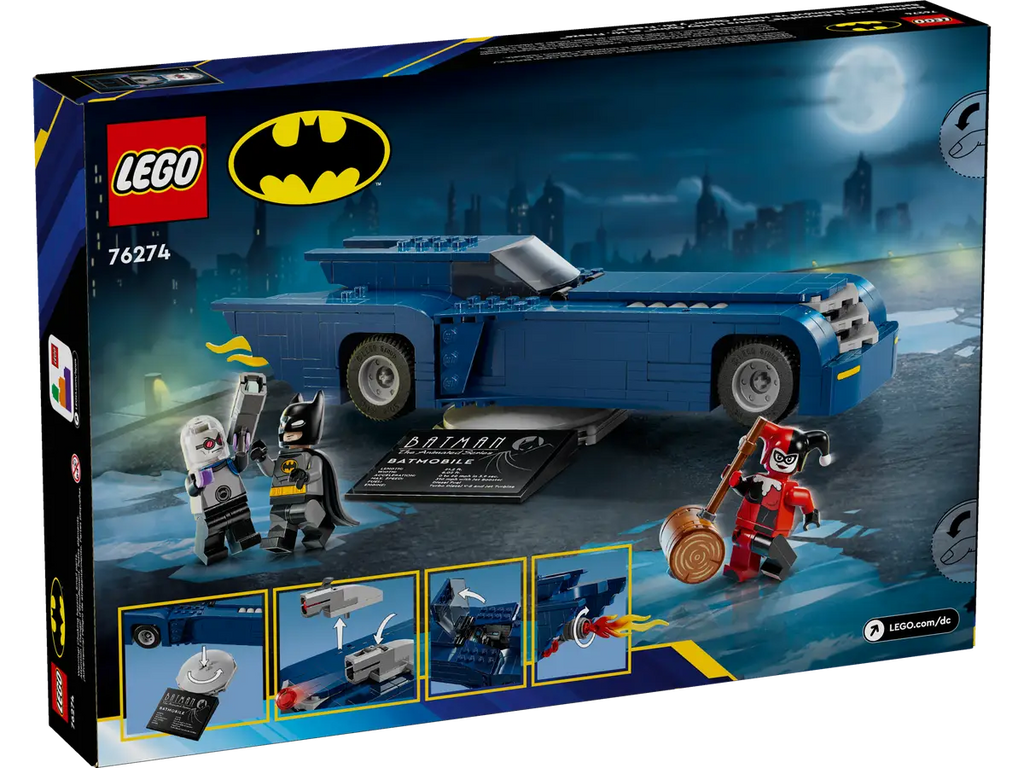 LEGO® DC Batman™: Batman with the Batmobile™ vs. Harley Quinn™ & Mr. Freeze™ 76274