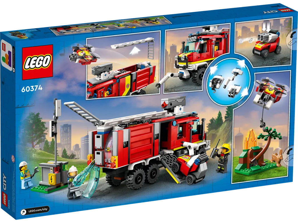 60374 LEGO City Fire Command Truck