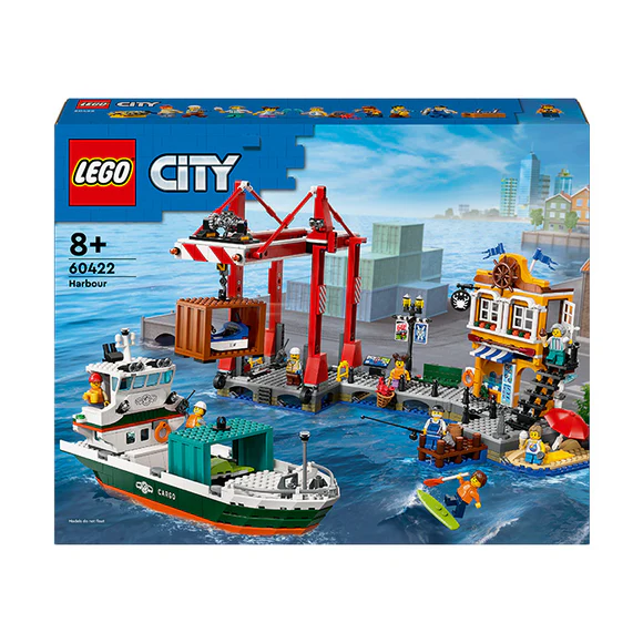 60422 LEGO City Seaside Harbor with Cargo Ship
