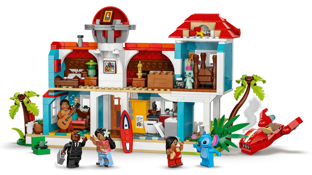 LEGO® Disney™ Lilo and Stitch Beach House 43268