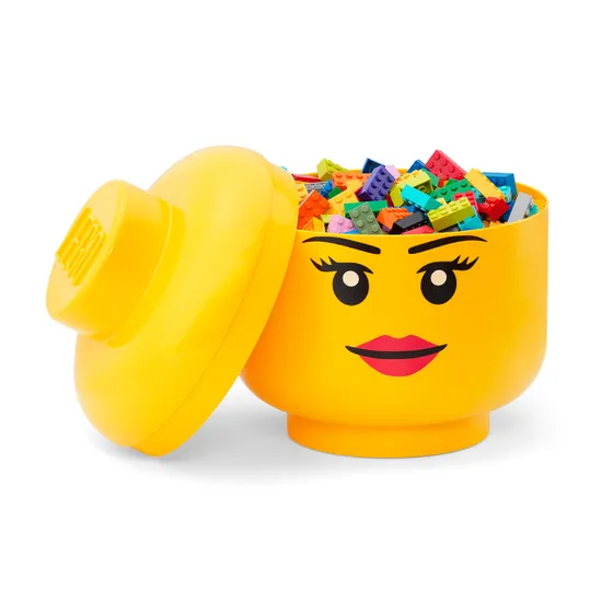 LEGO Large Iconic Storage Head Girl