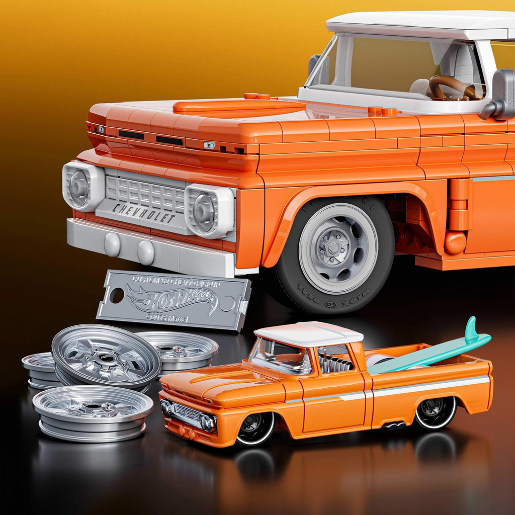 Mattel Brick Shop Hot Wheels Custom ’62 Chevy Pickup