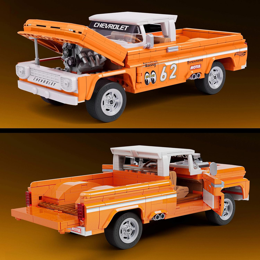 Mattel Brick Shop Hot Wheels Custom '62 Chevy Pickup – Pops Toys