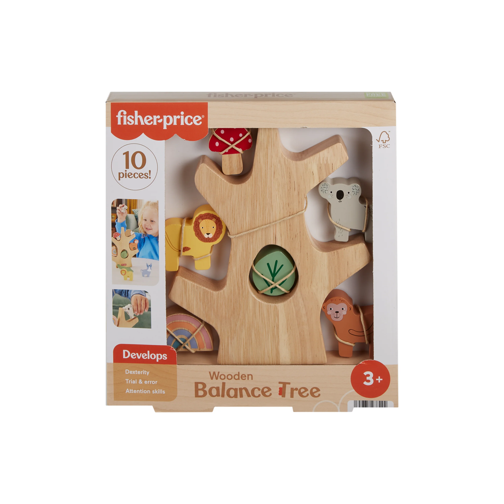 Fisher-Price Wooden Stacking Balance Tree