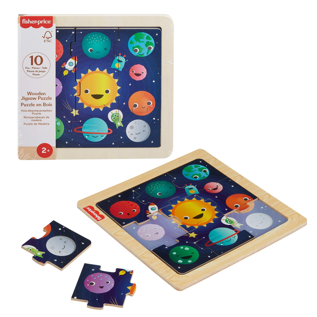 Fisher-Price Wooden Jigsaw Puzzle Assorted