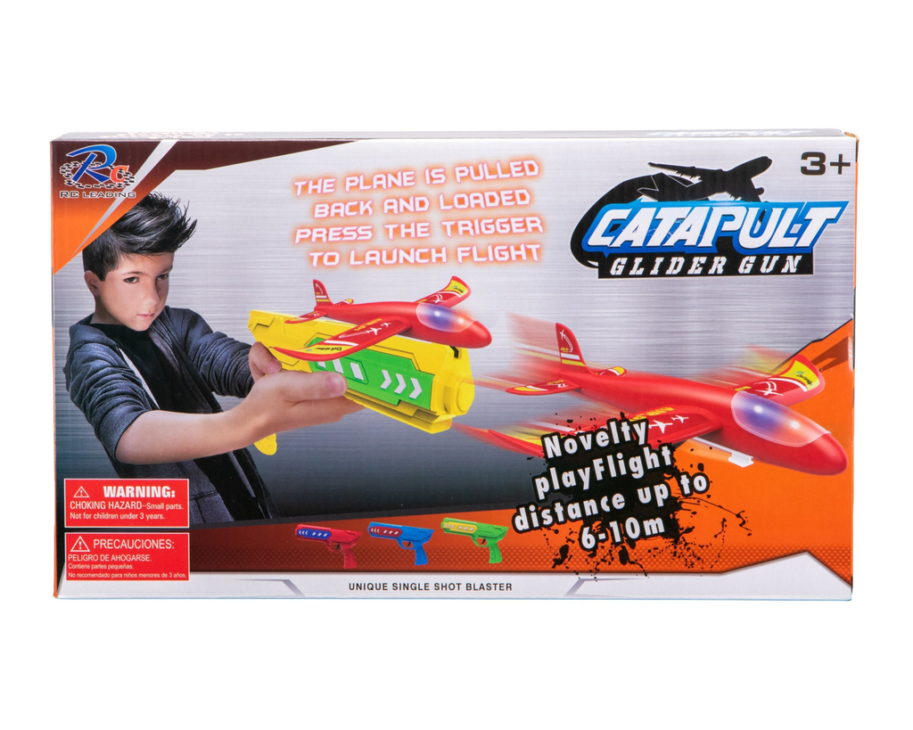 RC Leading Catapult Launcher Gun with Glider (32cm Long)