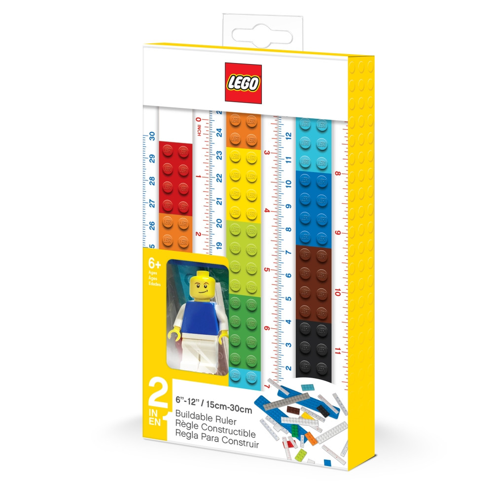 LEGO Buildable Ruler w/minifgure