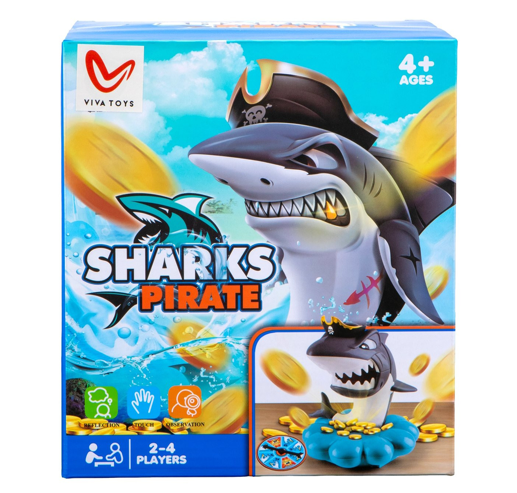 VIVA Toys Shark Pirate Game (38pcs)