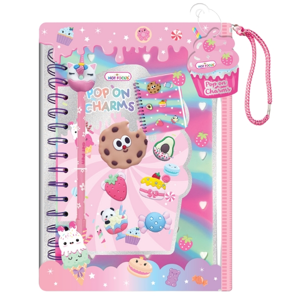 Hot Focus Sweet Trendy Writing Fun Journal Set