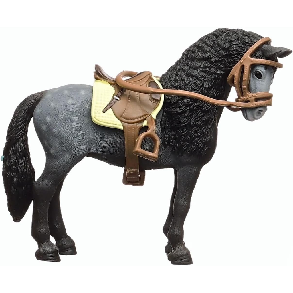 42708 Schleich Horse Club - Pura Raza Espanola Mare with saddle Figurine (11cm)