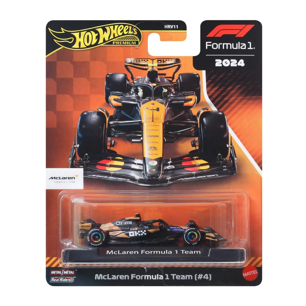 Hot Wheels Premium Die-Cast Formula 1: McLaren Lando Norris
