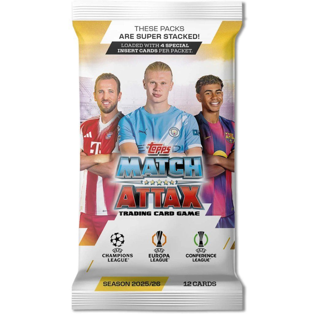 Topps match attax booster each – Pops Toys