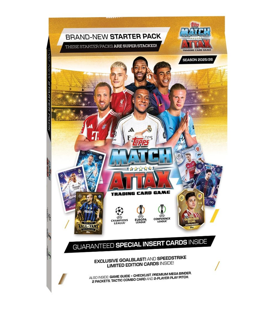 Topps match attax starter pack