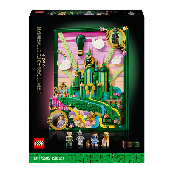 LEGO® Wicked Emerald City Wall Art 75685