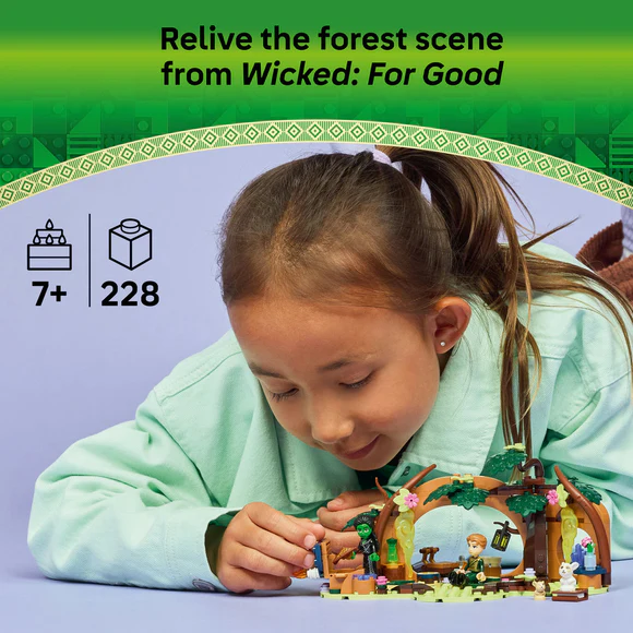 LEGO® Wicked Elphaba’s Retreat Creative Forest  75687