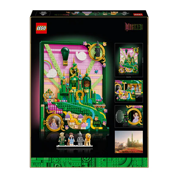 LEGO® Wicked Emerald City Wall Art 75685