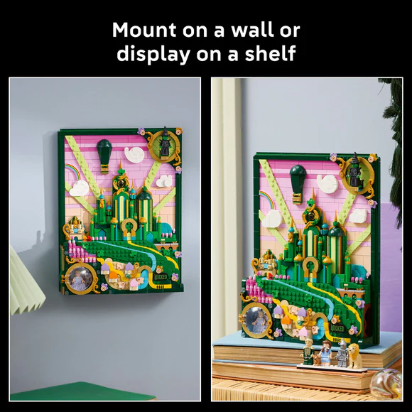 LEGO® Wicked Emerald City Wall Art 75685