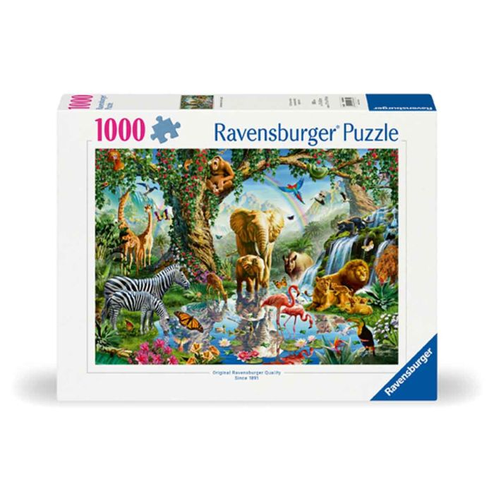 Ravensburger 1000 pce adventures in the jungle Puzzle