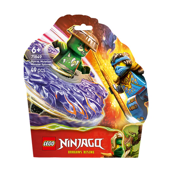 LEGO® NINJAGO® Nya vs. Mutation Monster Spinner 71849 – Pops Toys