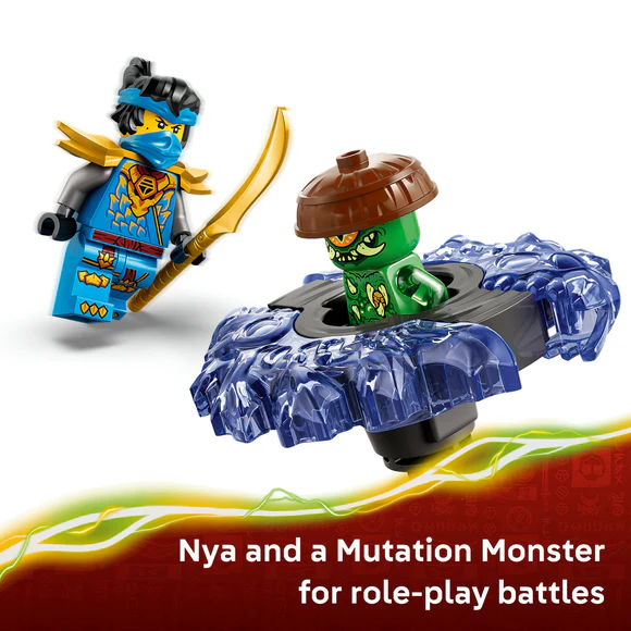 LEGO® NINJAGO® Nya vs. Mutation Monster Spinner 71849 – Pops Toys