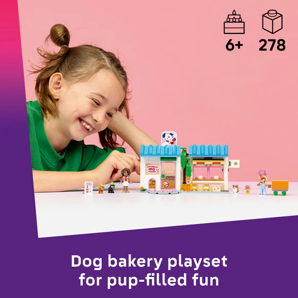 LEGO® Friends Dog Treats Bakery Building 42677 – Pops Toys