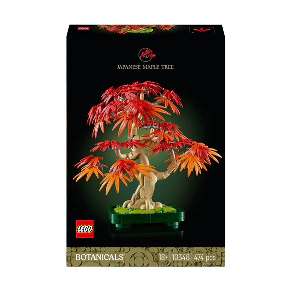 lego icons bonsai LEGO®ICONS Botanicals Japanese Red Maple Bonsai Tree 10348 – Pops Toys
