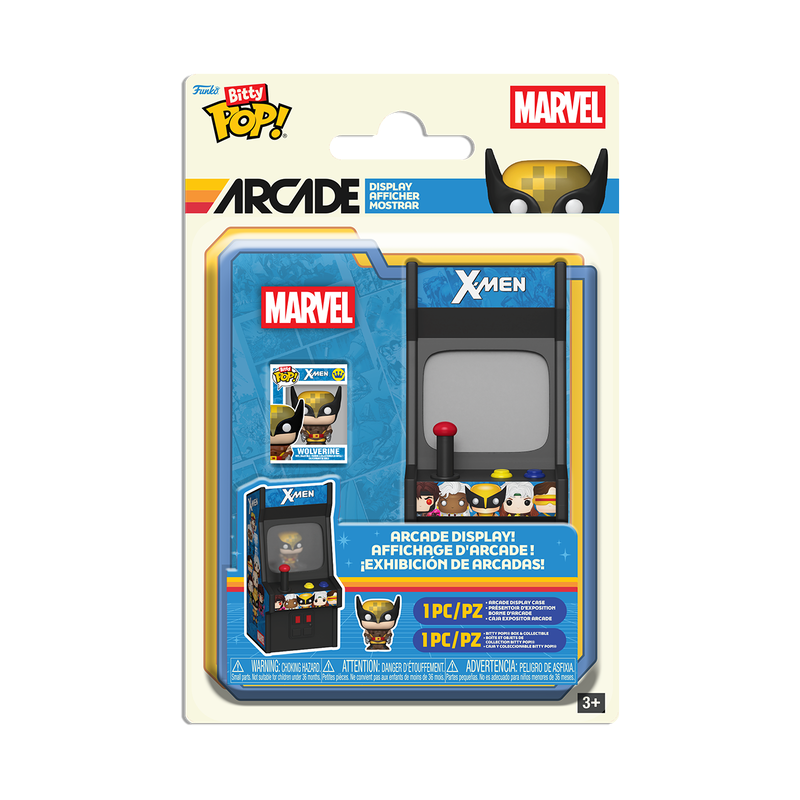 FUNKO BITTY POP! :ARCADE MARVEL- X-MEN – Pops Toys