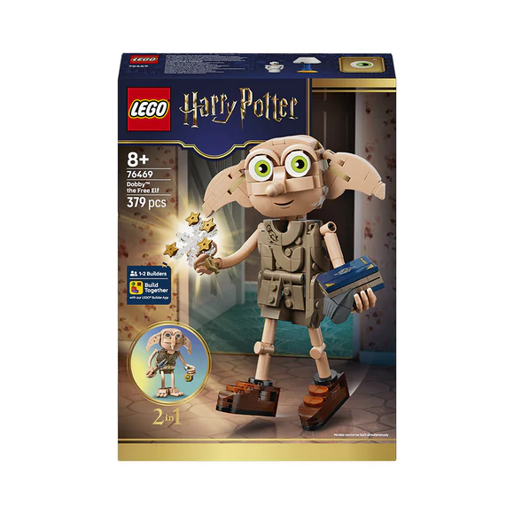76469 LEGO® Harry Potter™ Dobby™ the Free Elf Building – Pops Toys