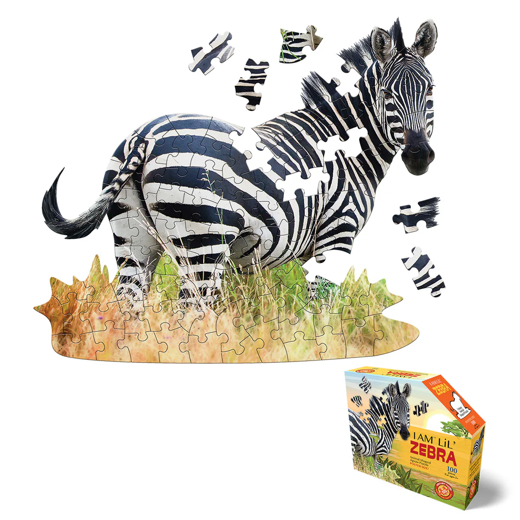 Madd Capp I am Zebra 100 Piece Puzzle – Pops Toys