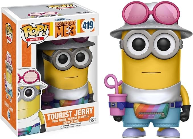 419 Funko POP! Despicable Me 3 - Tourist Jerry