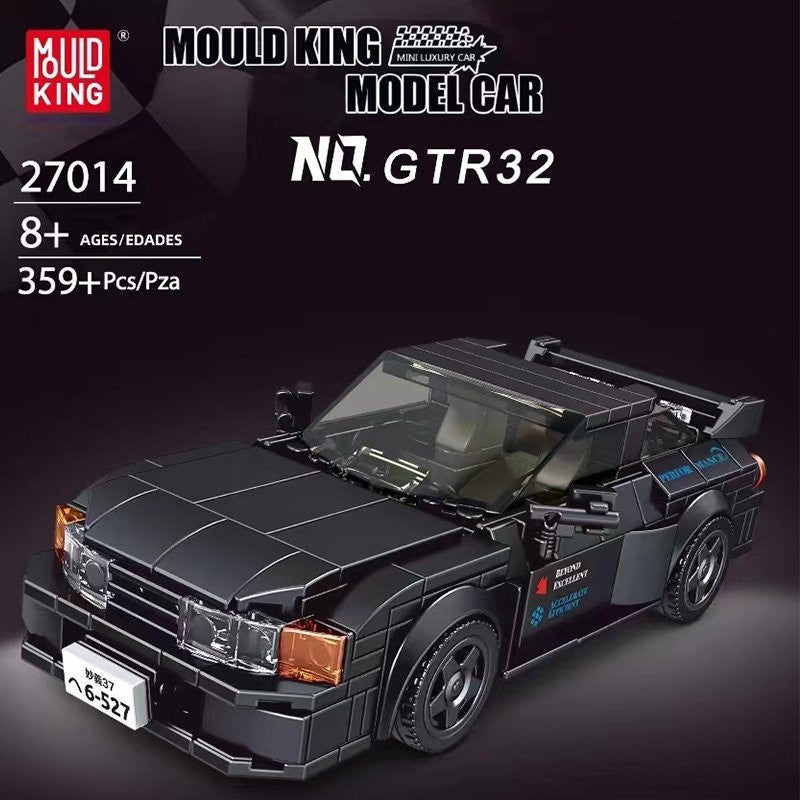 Mould King Famous Cars Nissan GTR R32 - 359 Pieces - 17cm long