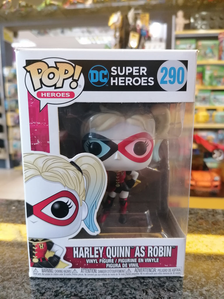 290 Funko POP! Collector Shop DC Comics - Harley Quinn as Robin