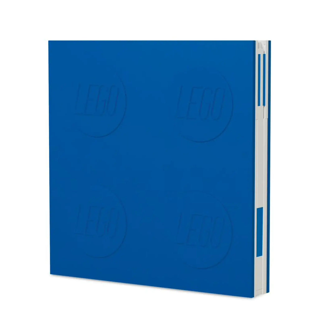 LEGO Locking Notebook with Gel Pen Blue (Dotted Pages)