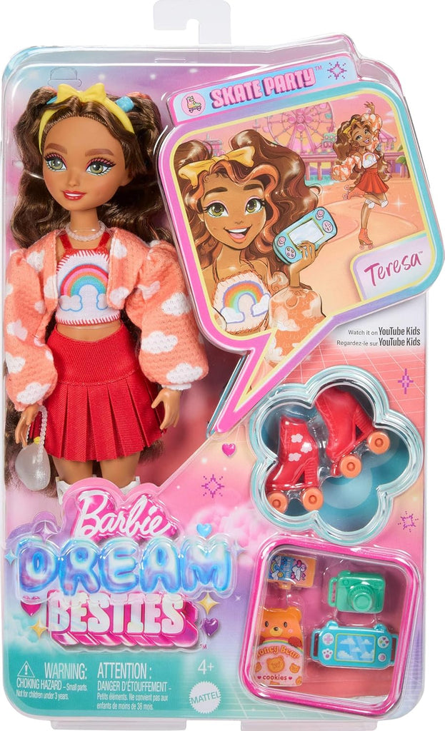 Barbie Dream Besties Roller Skate Asst Each