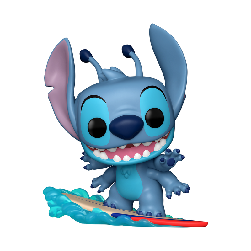 1594 Funko POP! L&S - Stitch on Surfboard – Pops Toys