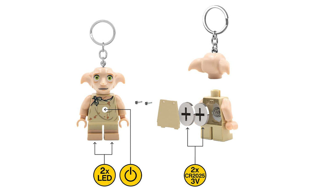 LEGO HARRY POTTER - DOBBY KEY CHAIN LIGHT (6CM TALL)